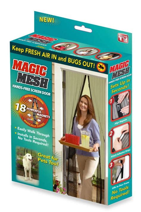 The future of spider extermination: Magic Mesh technology